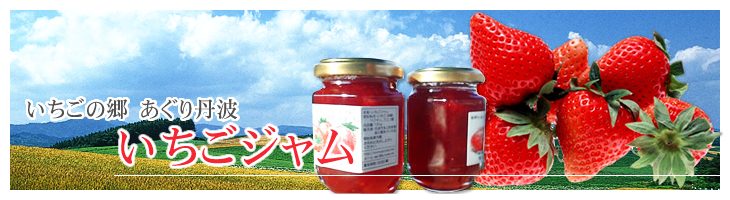 いちごや枝豆、とうもろこしなど産直通販の丹波市場、いちごの郷 あぐり丹波 いちごジャム